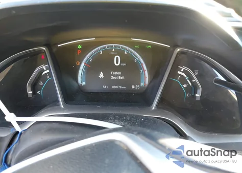 2021 Honda Civic Ex-L z USA, uszkodzony, nr VIN 19XFC1F75ME200199